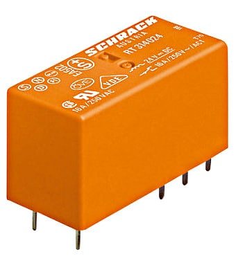 Relais Phoenix 2RL 12VDC 24VDC 250VAC - 12VDC 2 contacte 10A