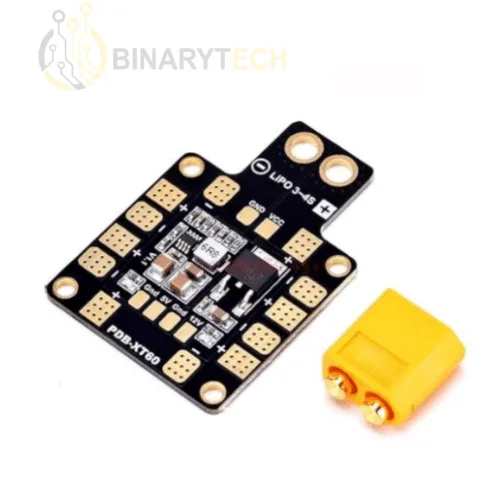 Module de distribution 3A PDB XT60 avec Double BEC 5V / 12V — BinaryTech DZ