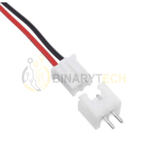 كابل موصل JST XH2.54 26AWG 10cm ذكر/أنثى - دبوسان