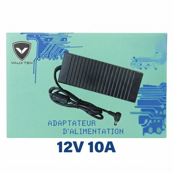 Adaptateur VAUXTECH 12VDC 10A