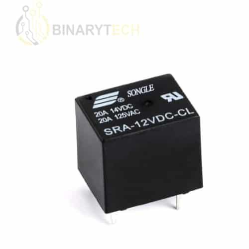 ريليه قدرة Songle، SRA-012VDC-CL 12VDC 20A 125VAC