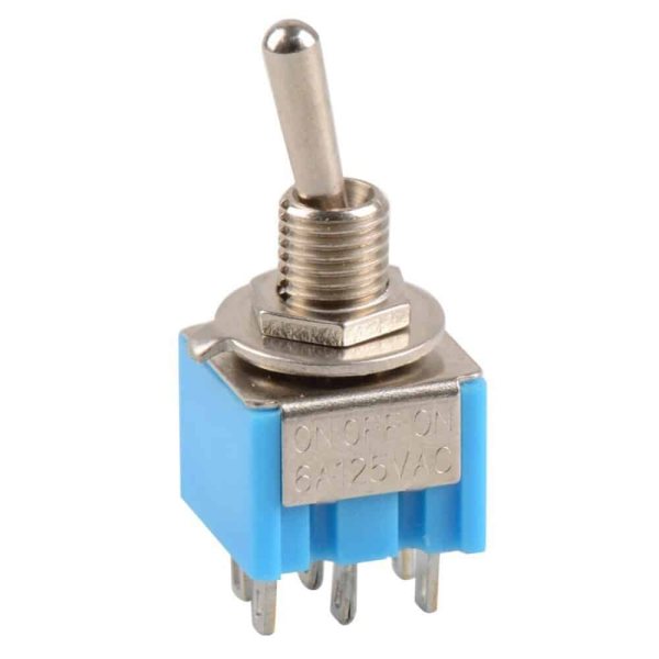 مفتاح ذراع MTS-2-2P2T بموضعين ON/OFF 3A