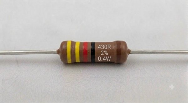 Résistances 0204 ( 0.4W ) 2% - 430R
