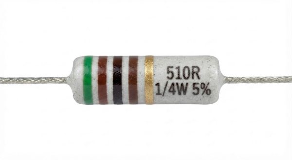 Résistances 1/4W 5% - 510R