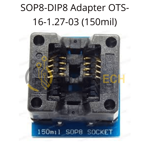 SOP8-DIP8 Adapter OTS-16-03 (150mil)