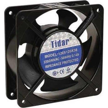 Ventilateur Tidar 12x12x38cm 220/240V 0,14A