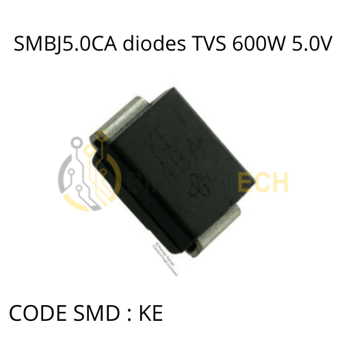 ديود حماية ESD / ديود TVS SMBJ5.0CA KE 600W 5V 5% ثنائي الاتجاه