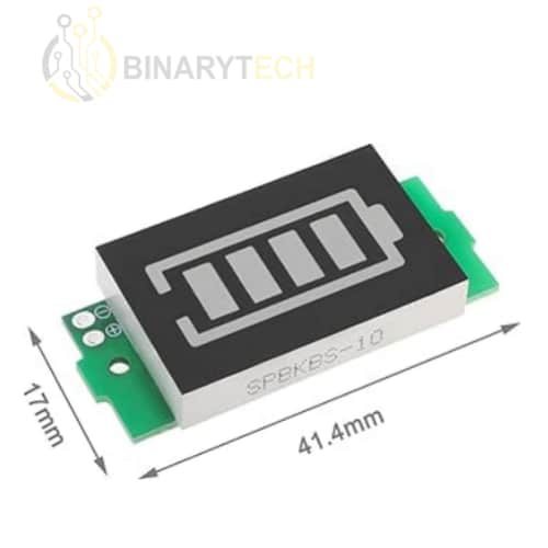 مؤشر مستوى لبطارية الليثيوم 3.7V-4.2V 1-8S