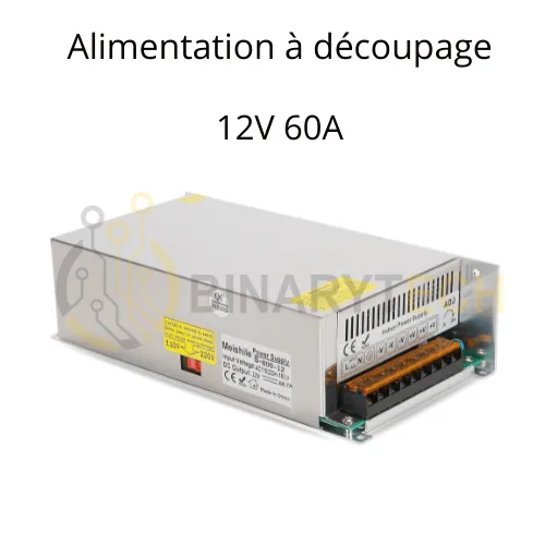 Alimentation a découpage 12V 60A