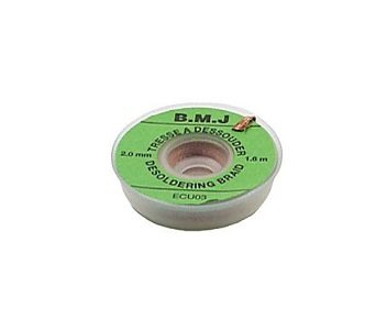 Tresse A dessouder B.M.J 1.6 m - 0.8mm