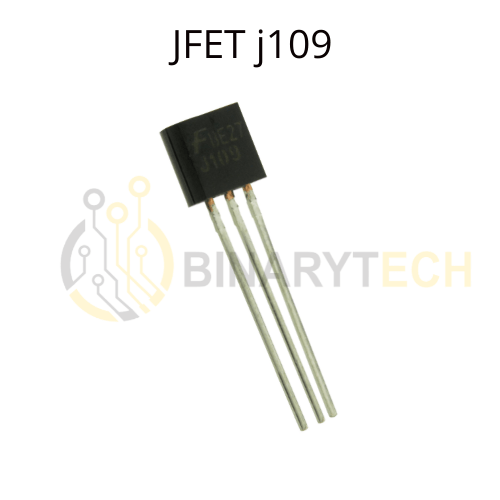 j109 JFET قناة N 625mW 40mA@15V 12Ω 25V TO-92-3L