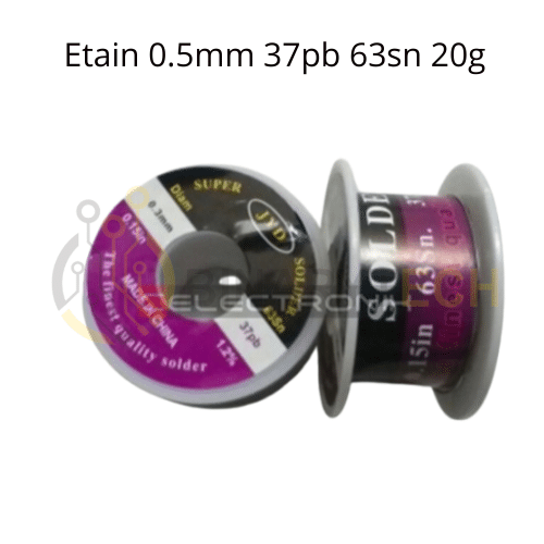 سلك لحام قصدير JYD، 0.5mm Sn63/Pb37 20g