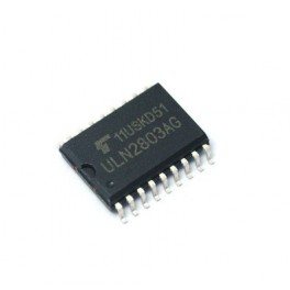 Driver Darlington NPN 8 canaux TOSHIBA, ULN2803APG DIP-18 HT