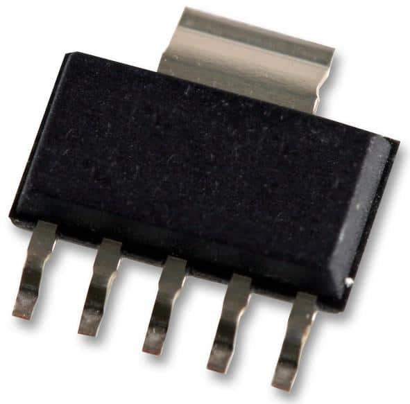 Regulateur de tension LDO Texas instrument, TPS73701DCQRG4 Ajustable protection courant retour SOT-223-6 SMD