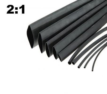 Gaine thermorétractable par mètre 2:1 - 3mm