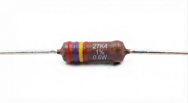 Résistances 0207 ( 0.6W ) 1% - 27K4