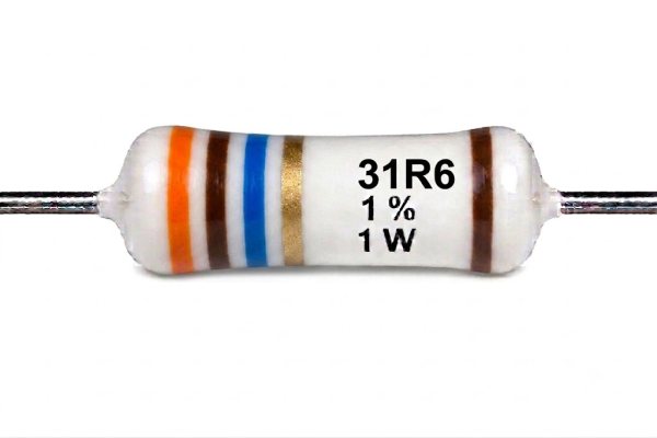 Résistances 1W 1% - 31R6
