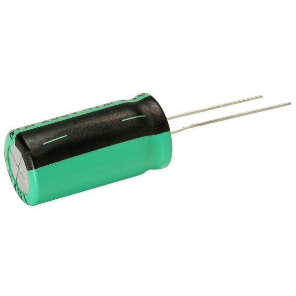 مكثف كيميائي ألومنيوم LELON، سلسلة RGA 100uF 450V ±20%