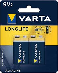 بطارية 9Vx2 قلوية VARTA، 6lp3146 LONGLIFE