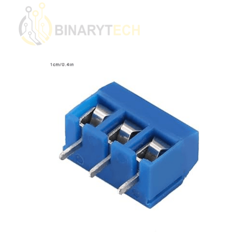 مربط أطراف لولبي 3 أطراف 3.5mm - أزرق