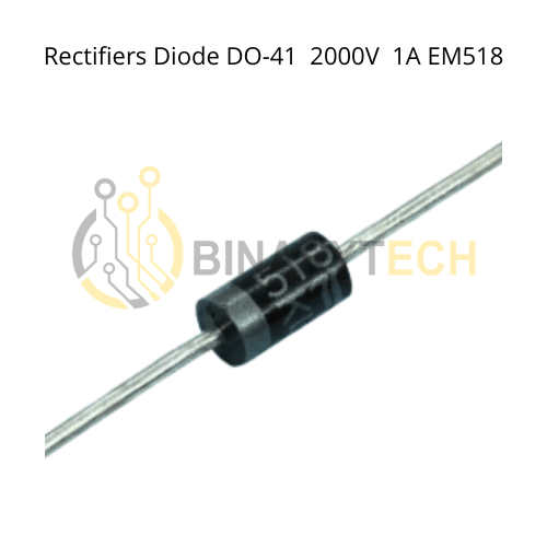 ديود تقويم، 2000V، 1A EM518 DO-41