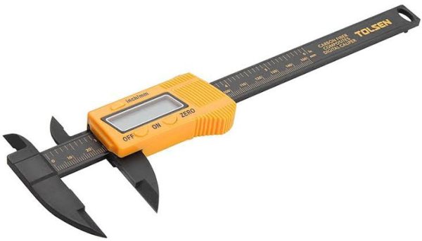 Pied à coulisse numerique en fibre de carbone TOLSEN 35052