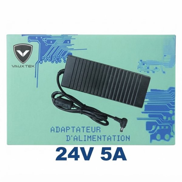 Adaptateur VAUXTECH 24VDC 5A