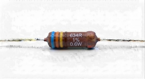 Résistances 0207 ( 0.6W ) 1% - 634R