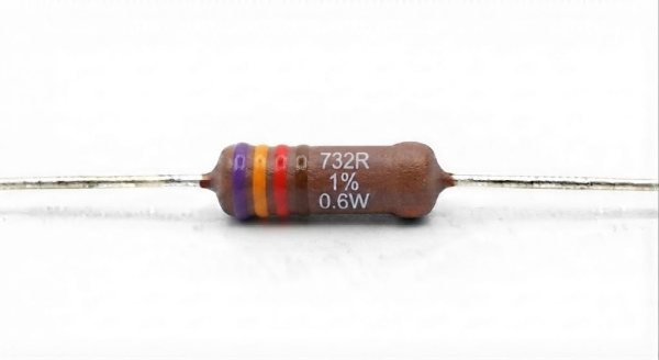 Résistances 0207 ( 0.6W ) 1% - 732R