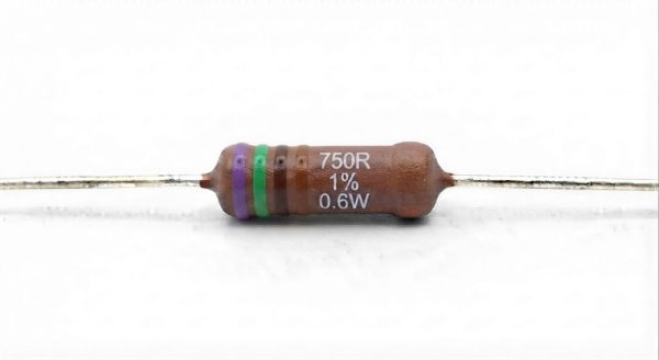 Résistances 0207 ( 0.6W ) 1% - 750R