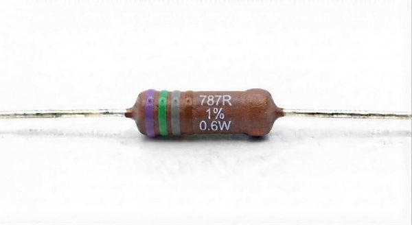 Résistances 0207 ( 0.6W ) 1% - 787R