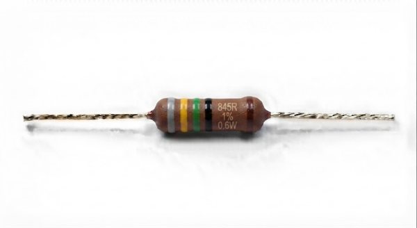 Résistances 0207 ( 0.6W ) 1% - 845R