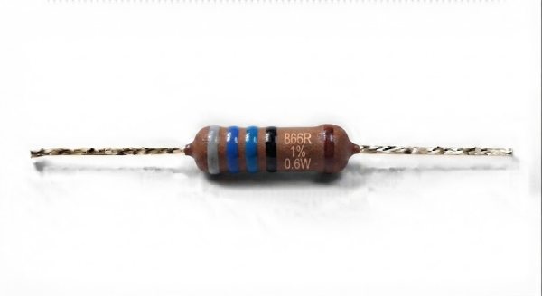 Résistances 0207 ( 0.6W ) 1% - 866R