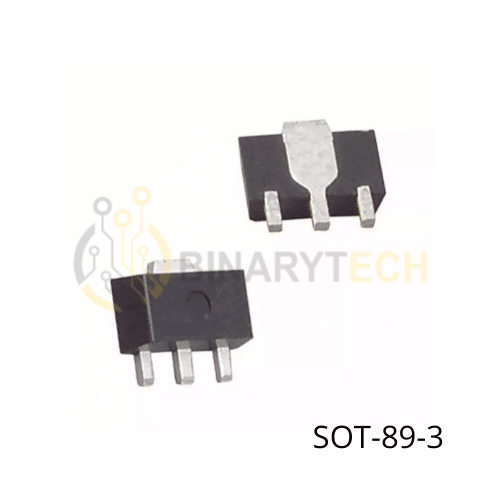 Regulateur de tension LDO Holtek Semicon, HT7133-1 3.3V input max 30V +-2% SOT-89-3L SMD