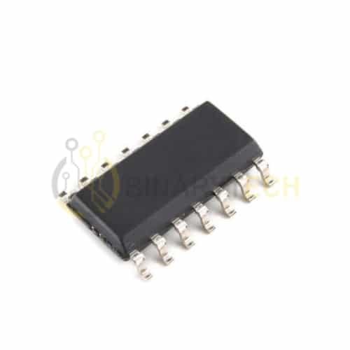 NXP Hex Inverter Logic Gate IC, HEF4069UBT SO14 SMD
