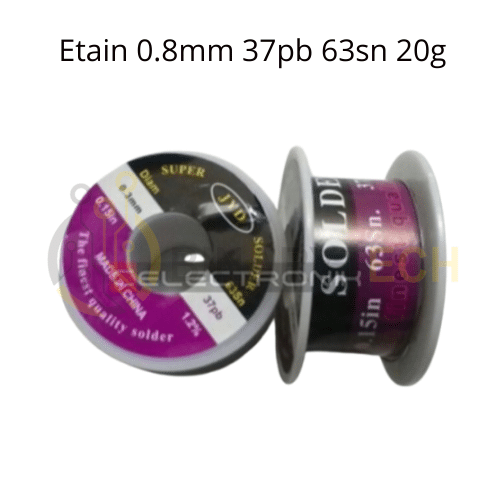 سلك لحام قصدير JYD، 0.8mm Sn63/Pb37 20g