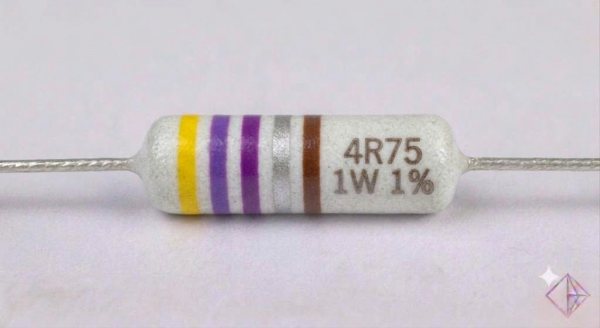 Résistances 1W 1% - 4R75