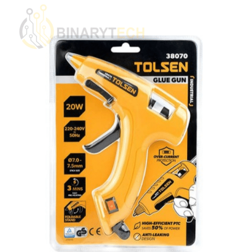 pistolet à colle 20W 220VAC TOLSEN 7.5mm