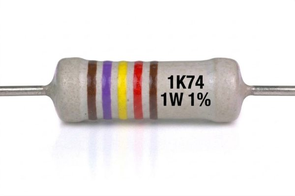 Résistances 1W 1% 1K- 1K74