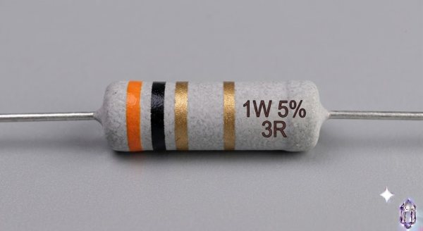 Résistances 1W 5% - 3R