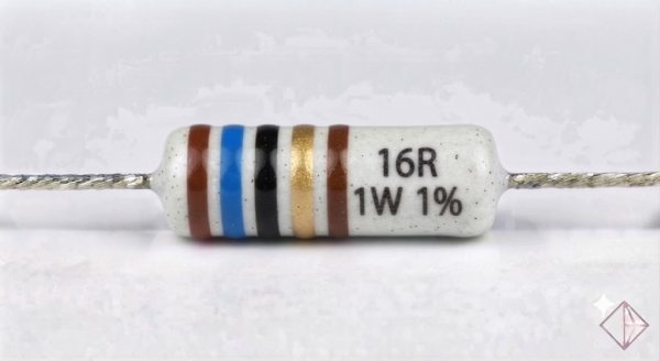 Résistances 1W 1% - 16R