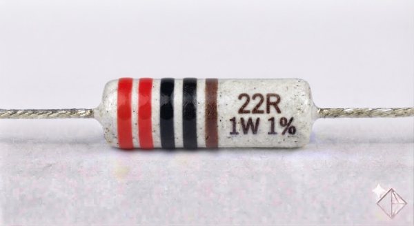 Résistances 1W 1% 22R