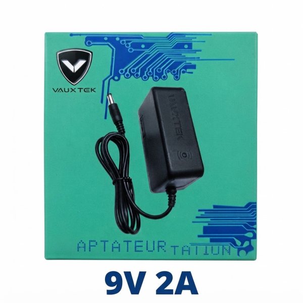 Adaptateur VAUXTECH 9VDC 2A