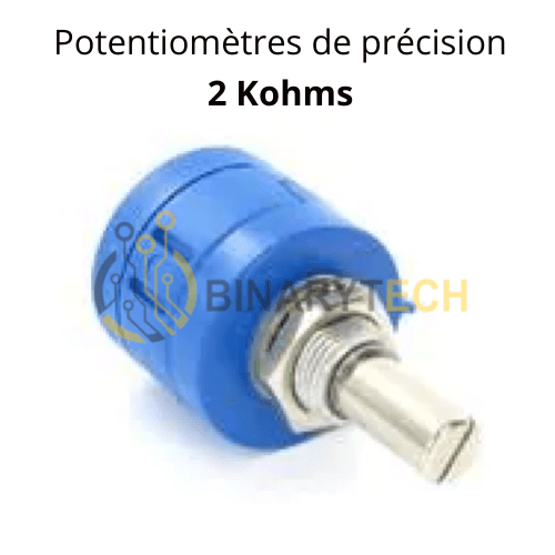 مقاومة متغيرة دقيقة Bourns MEXICO 3590S-2-202L، 2Kohms 0.25% 10turn
