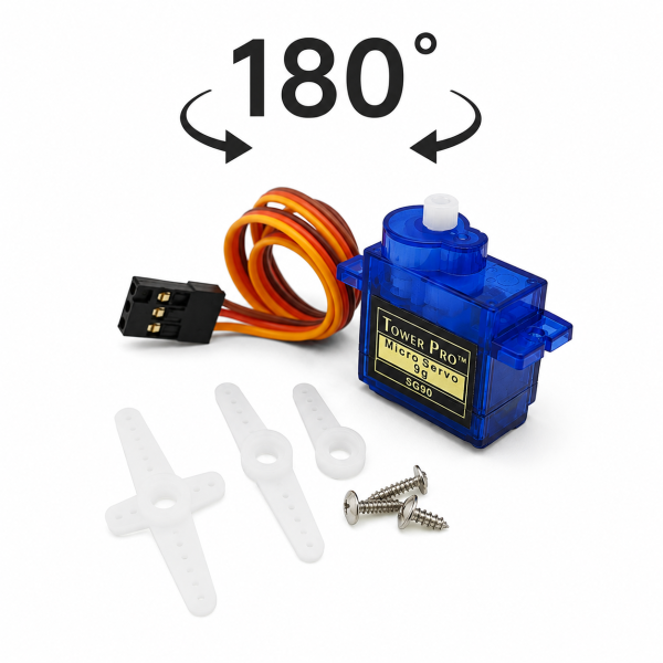 محرك سيرفو SG90 9g 180°