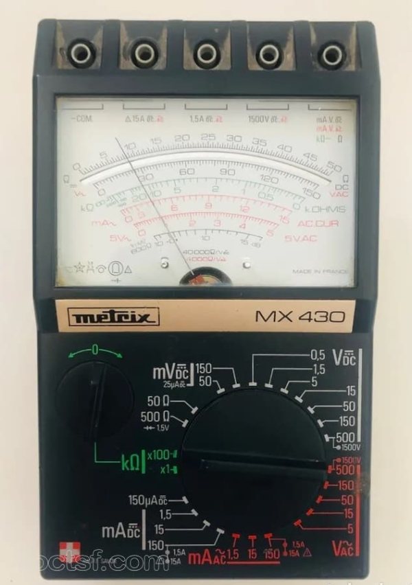 multimètre Metrix MX430 analogique multimètre