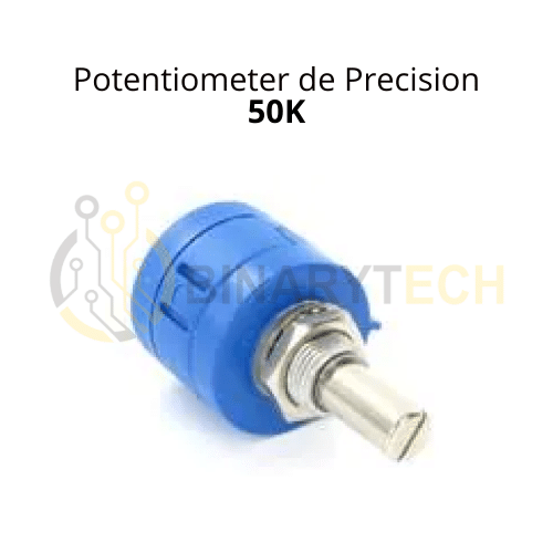مقاومة متغيرة دقيقة Bourns MEXICO 3590S-2-503L، 50Kohms 0.25% 10turn