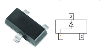 BAS21 diode SMD SOT-23 ( 200v / 0.5A )
