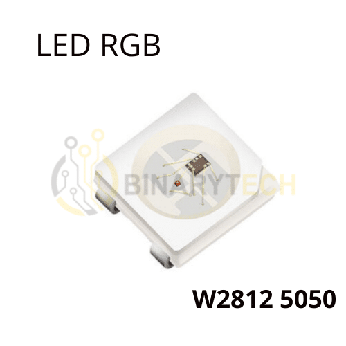 Diode LED SMD, W2812 5050 RGB
