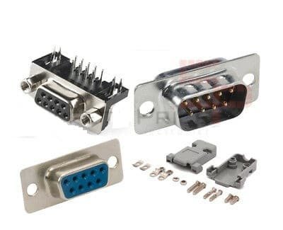 Connecteur DB9 RS232 - Pour Cable, Femelle